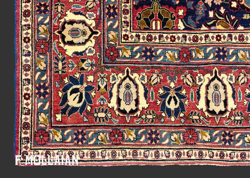 (Iranian Rug )イラン : ラグ A33271_Persian_Rug_Turkmen_Han